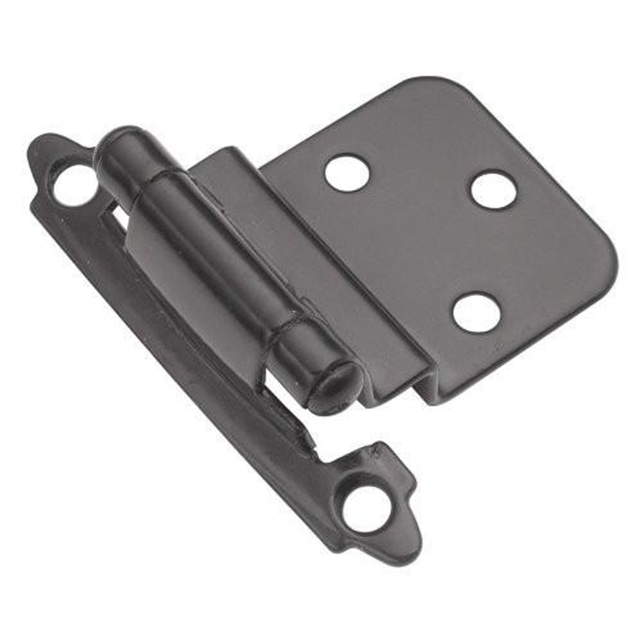  Hickory Hardware SURFACE SELF-CLOSING 3/8 IN. INSET HINGE (2-PACK) 