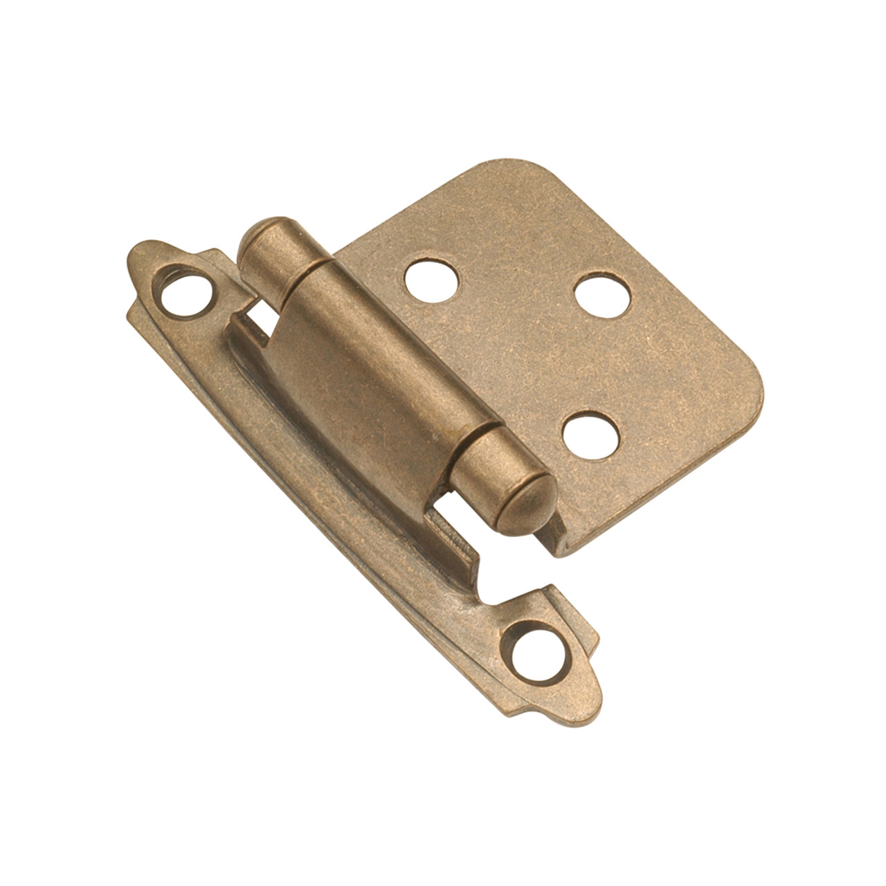 Hickory Hardware SURFACE SELF-CLOSING Overlay HINGE (2-PACK)