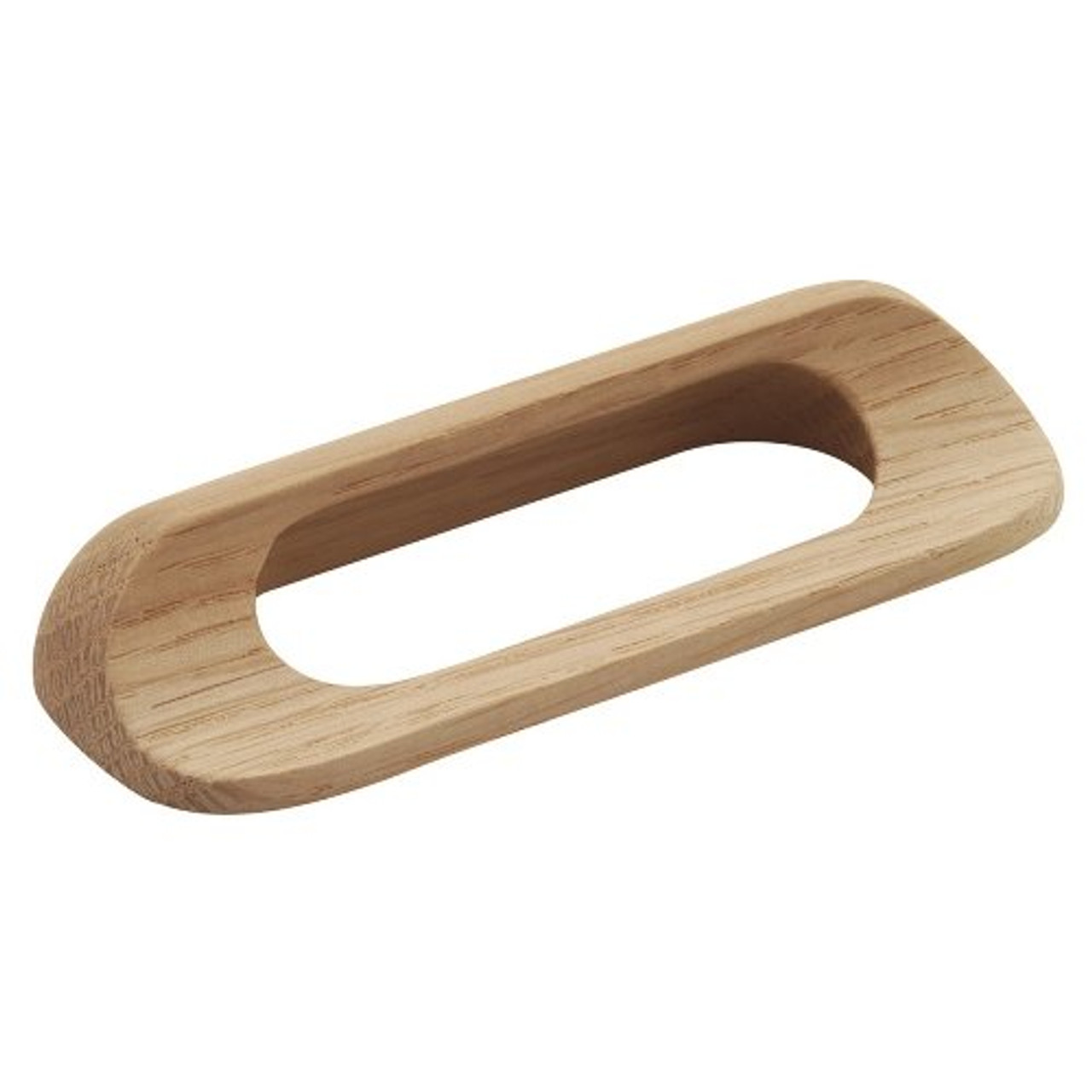 Hickory Hardware 3-3/4 INCH (96MM) NATURAL WOODCRAFT UNFINISHED WOOD CABINET CUP PULL P676