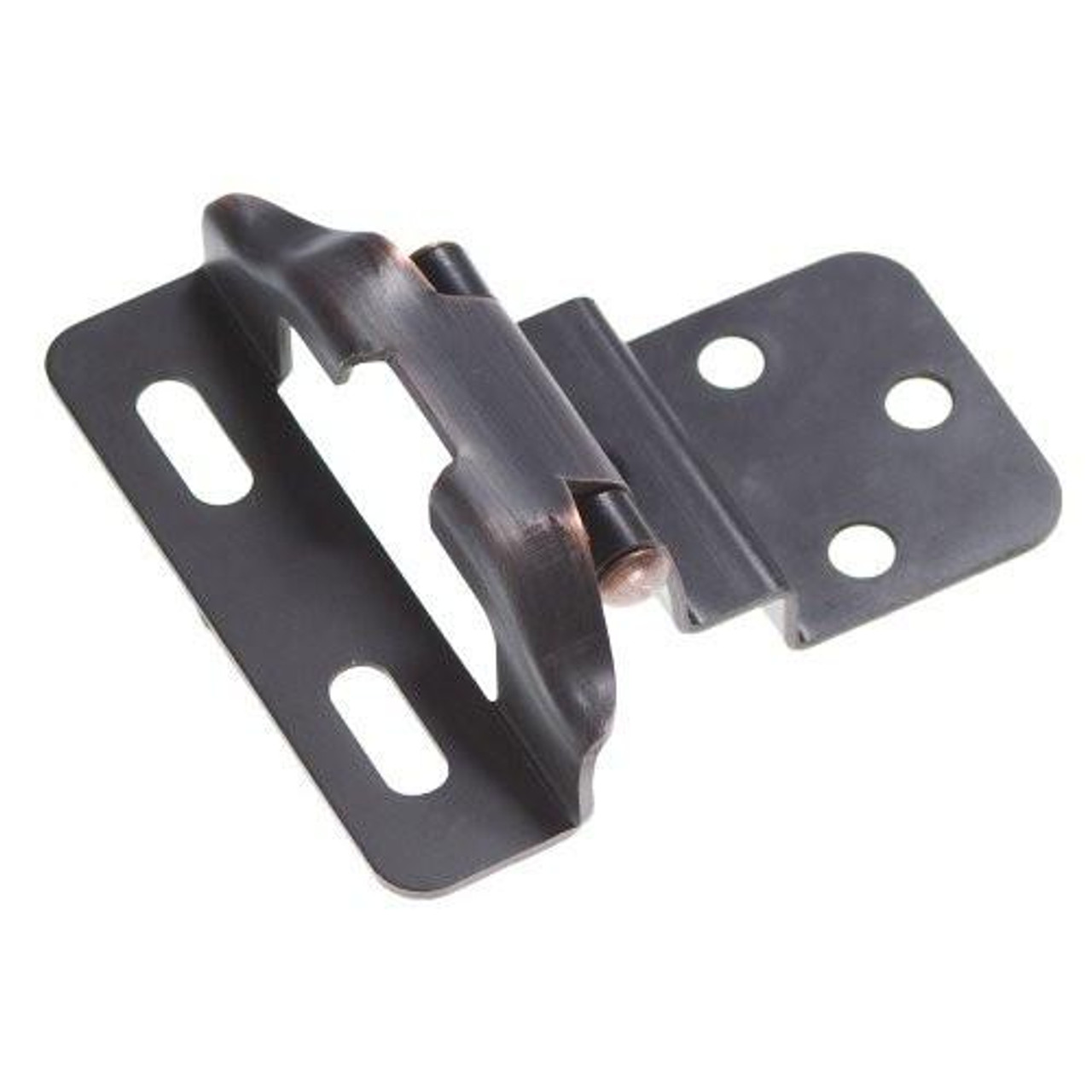  Hickory Hardware SEMI-CONCEALED 3/8 IN. OFFSET 1/4 IN. OVERLAY - Self Closing Cabinet Hinge 