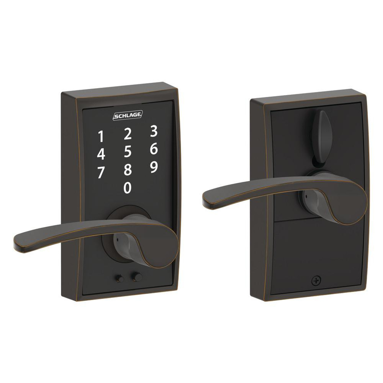 Schlage Lock SCHLAGE FE695 Schlage Touch Entry Electronic Lever 