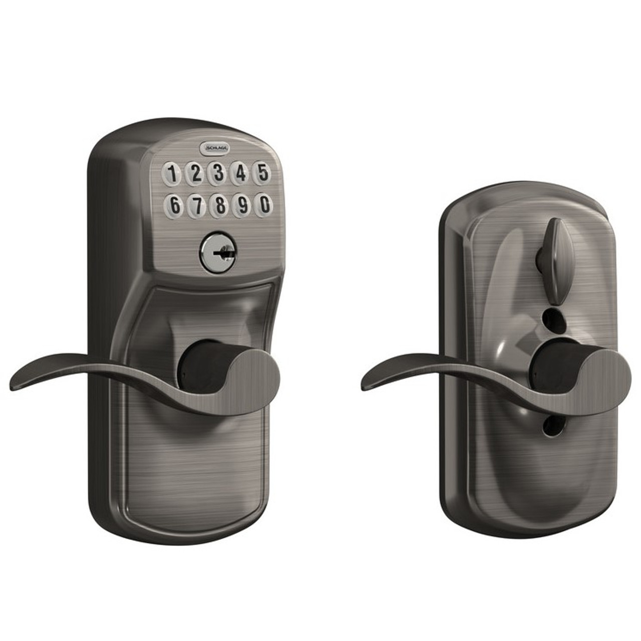Schlage FE595 - Keypad Entry with Flex-Lock Plymouth Housing Accent Lever