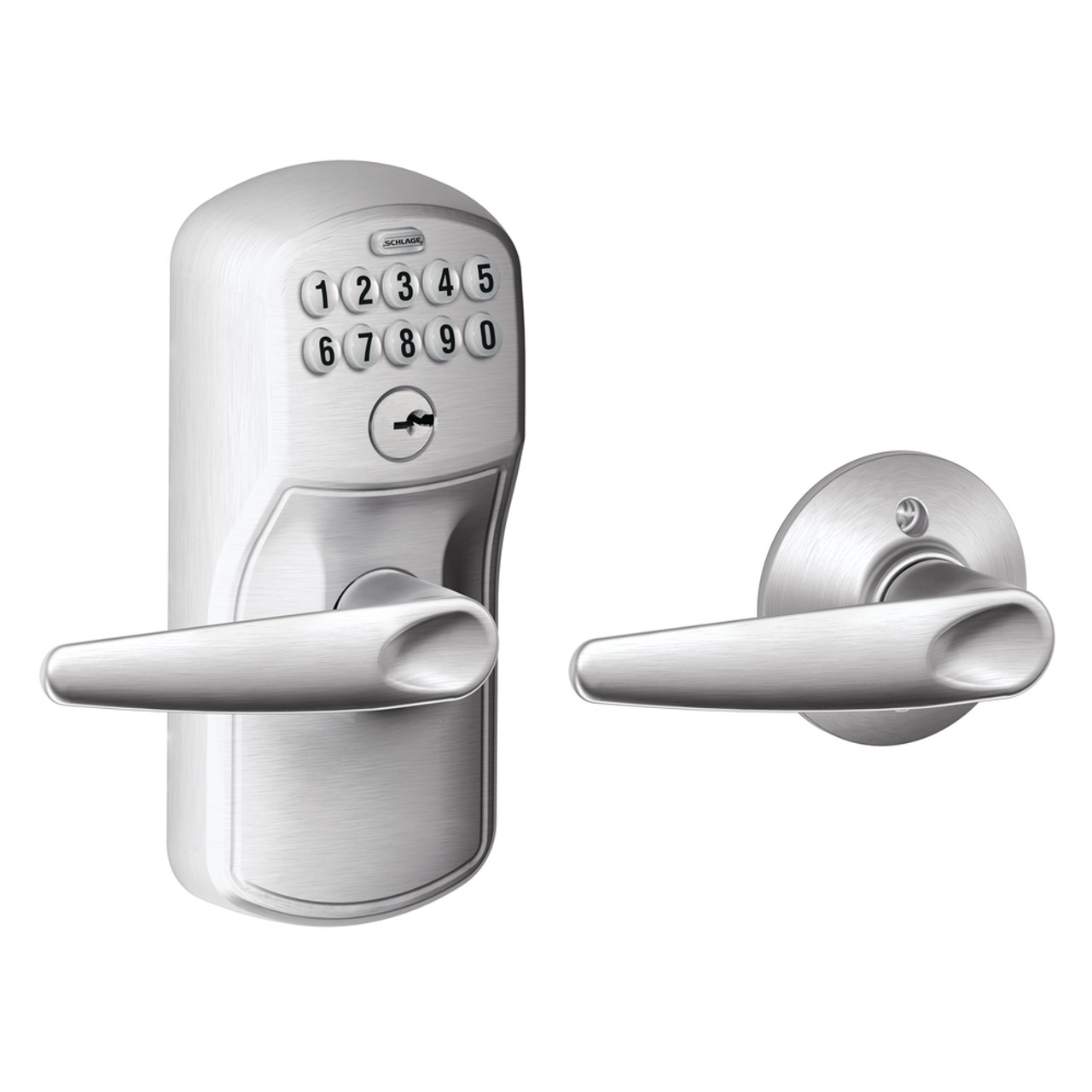 Schlage FE575 - Keypad Entry with Auto-Lock Plymouth Housing and Jazz Lever