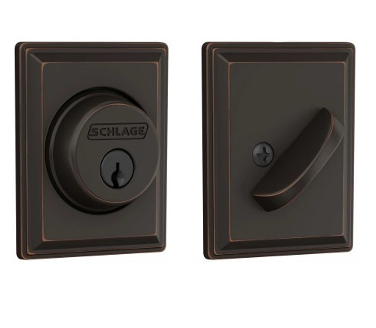 Schlage B60-Series Deadbolts Single Cylinder Grandville Trim