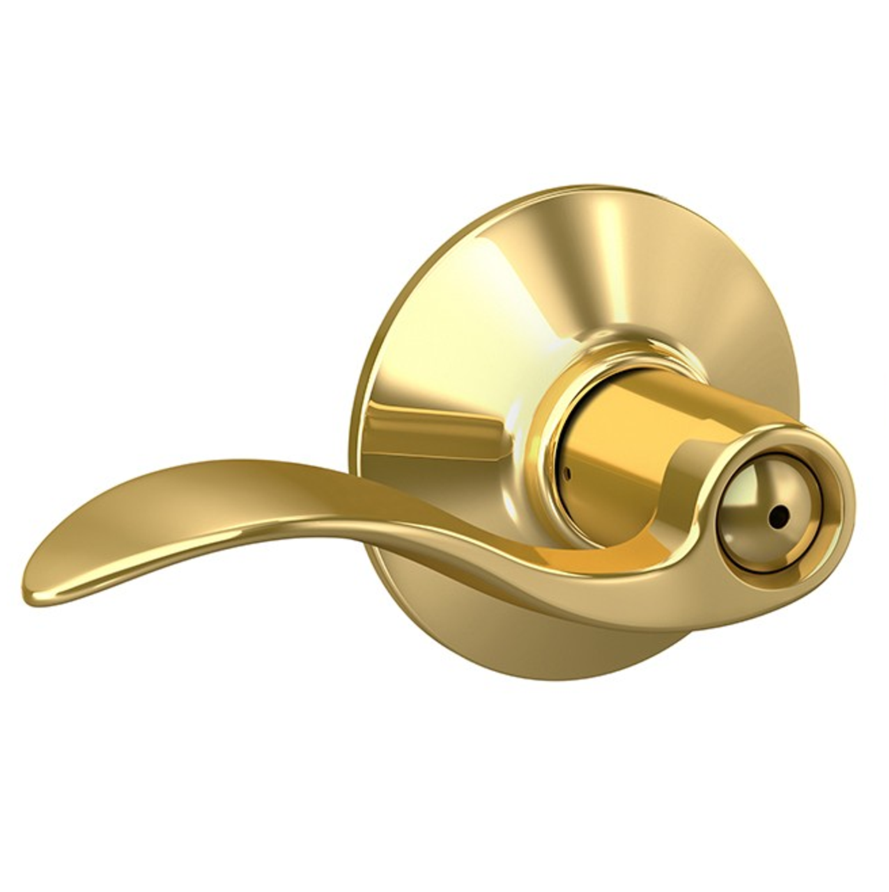 Schlage Privacy Accent Lever Door Lock with Standard Trim