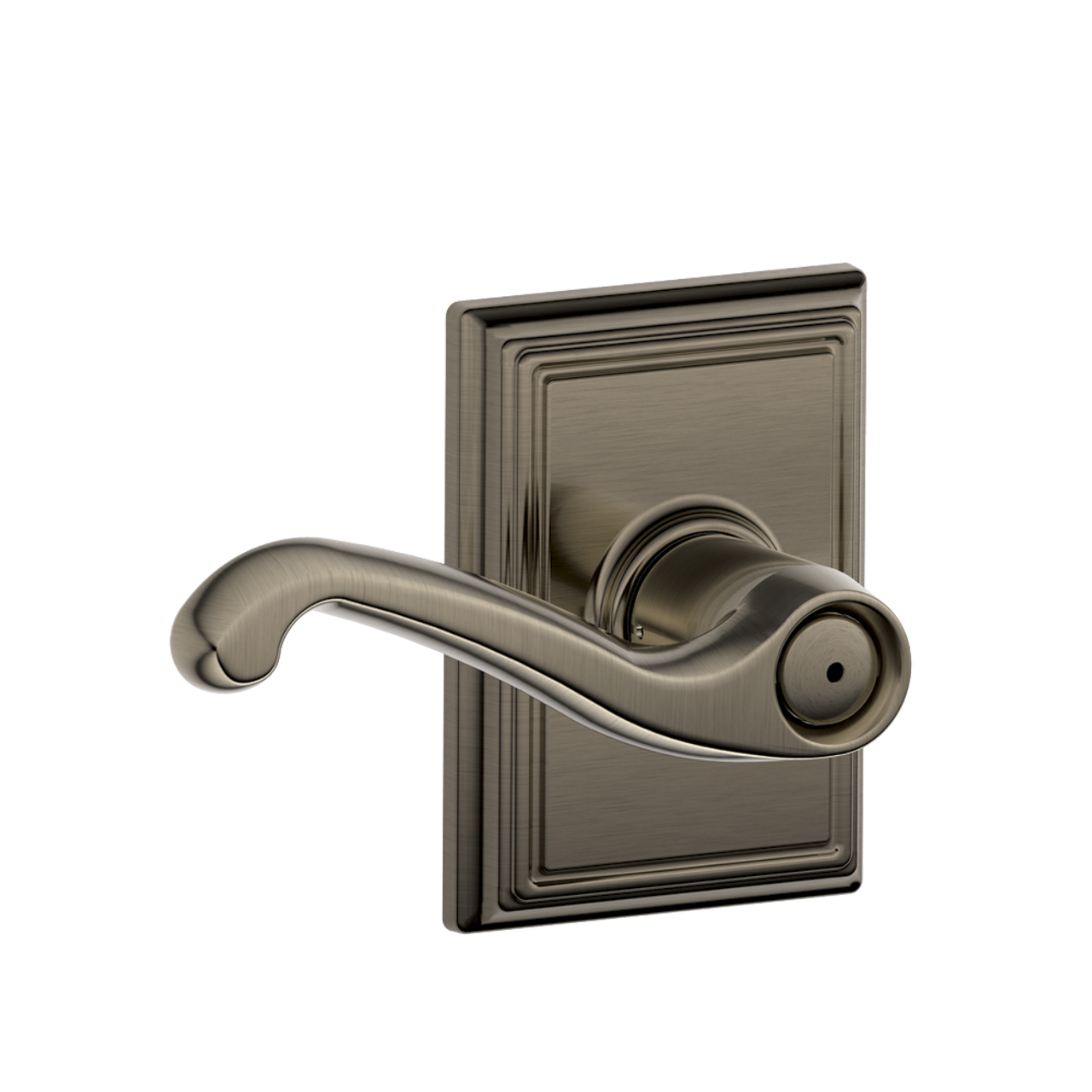 Schlage Privacy Flair Lever Door Lock with Addsion Trim
