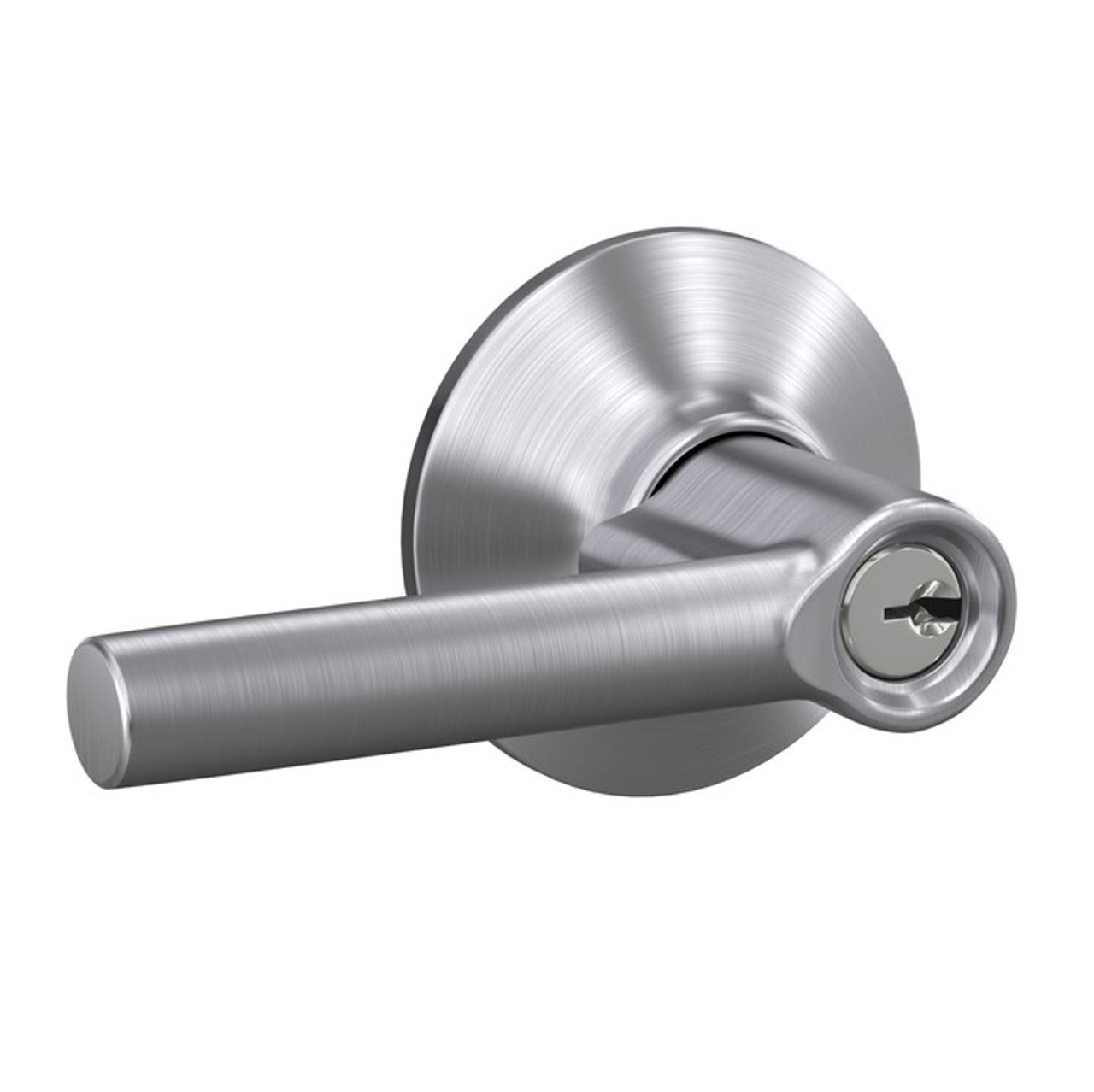 Schlage Keyed Entry Broadway Lever Door Lock with Standard Trim