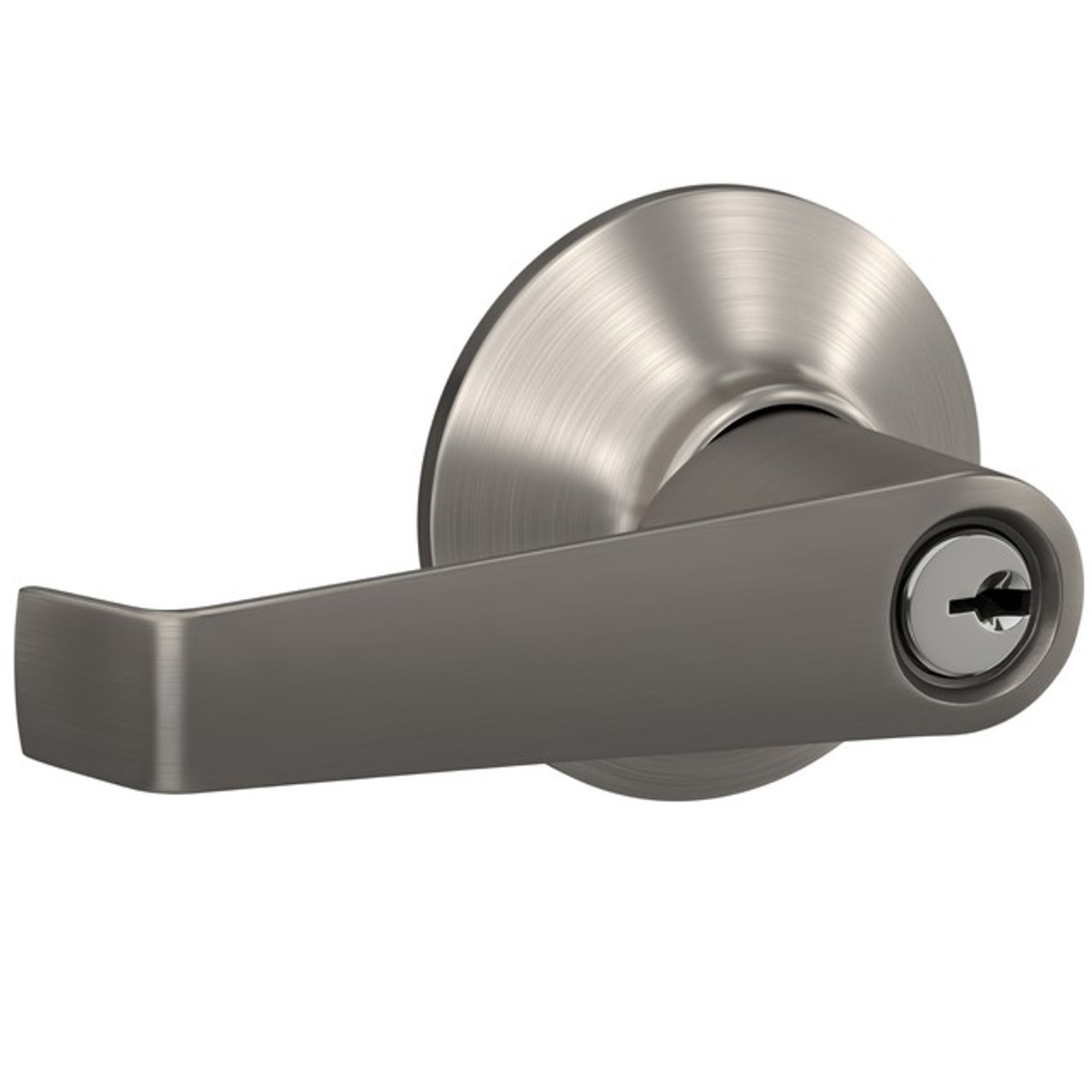 Schlage Keyed Entry Elan Lever Door Lock with Standard Trim