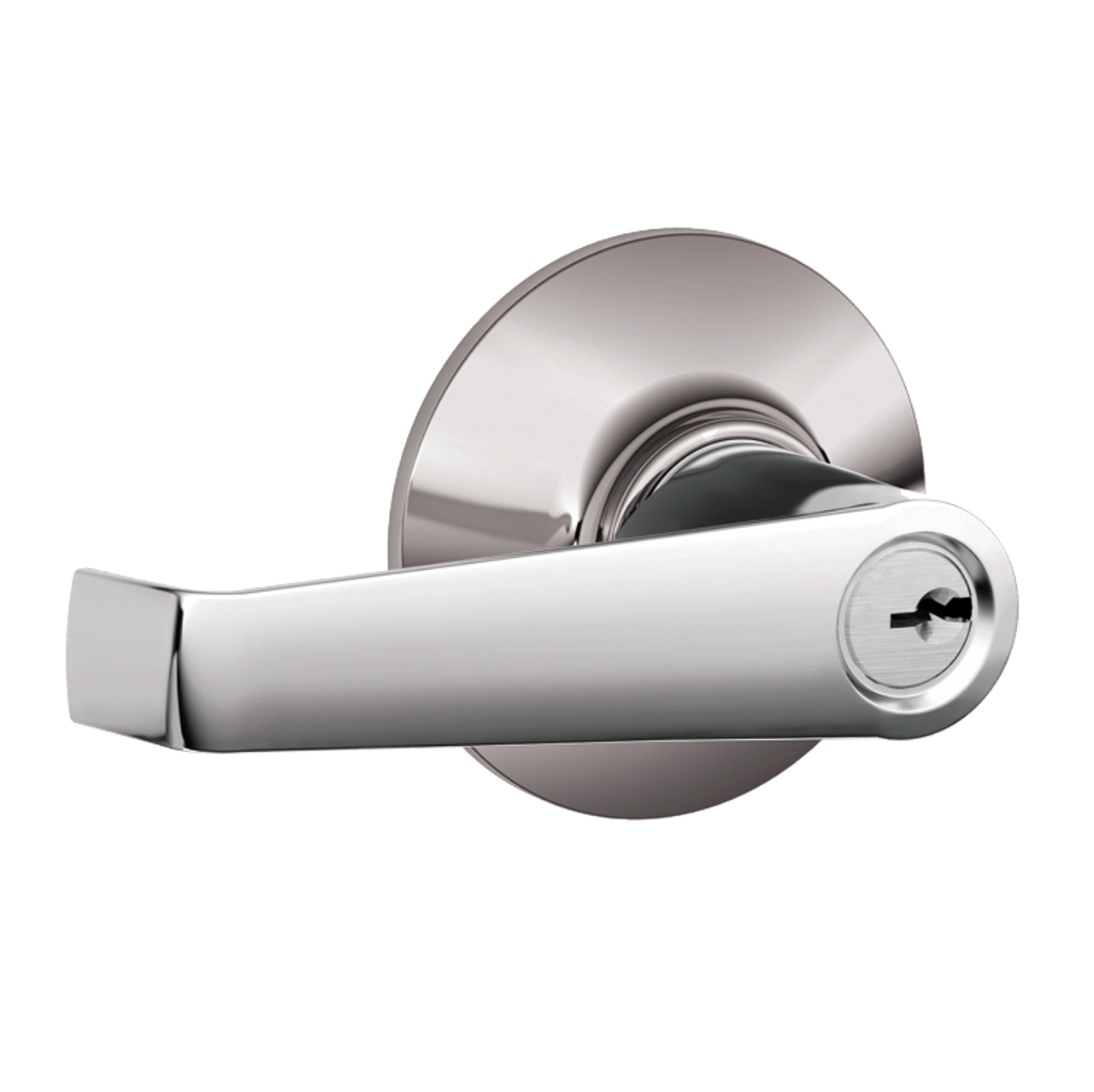 Schlage Keyed Entry Elan Lever Door Lock with Standard Trim