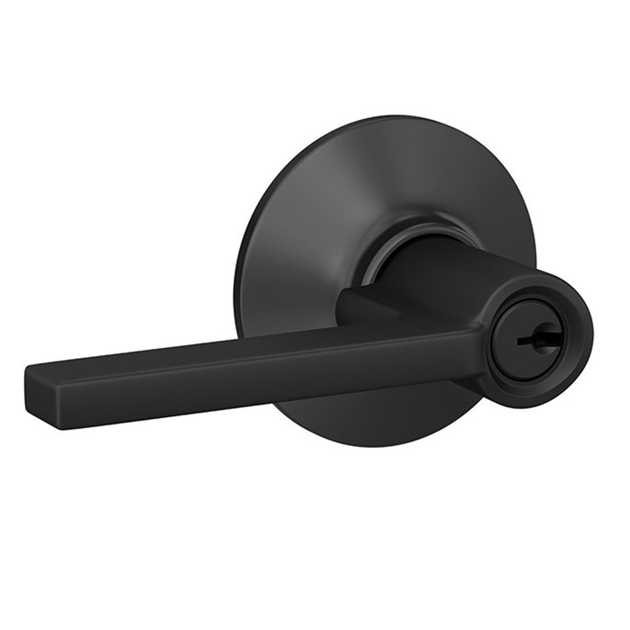 Schlage Keyed Entry Latitude Lever Door Lock with Standard Trim