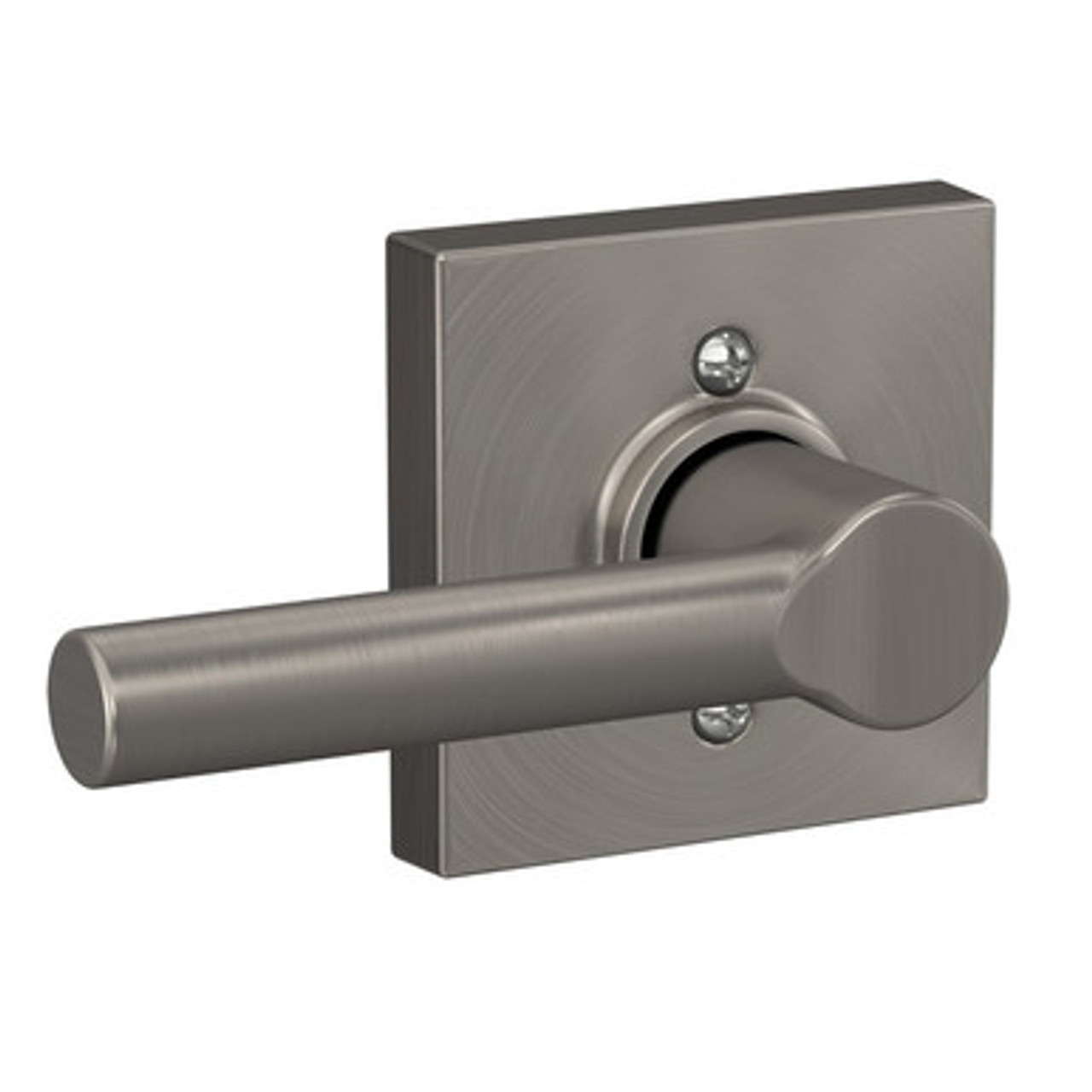 Schlage Broadway Lever Non-turning Lock with Collins Trim