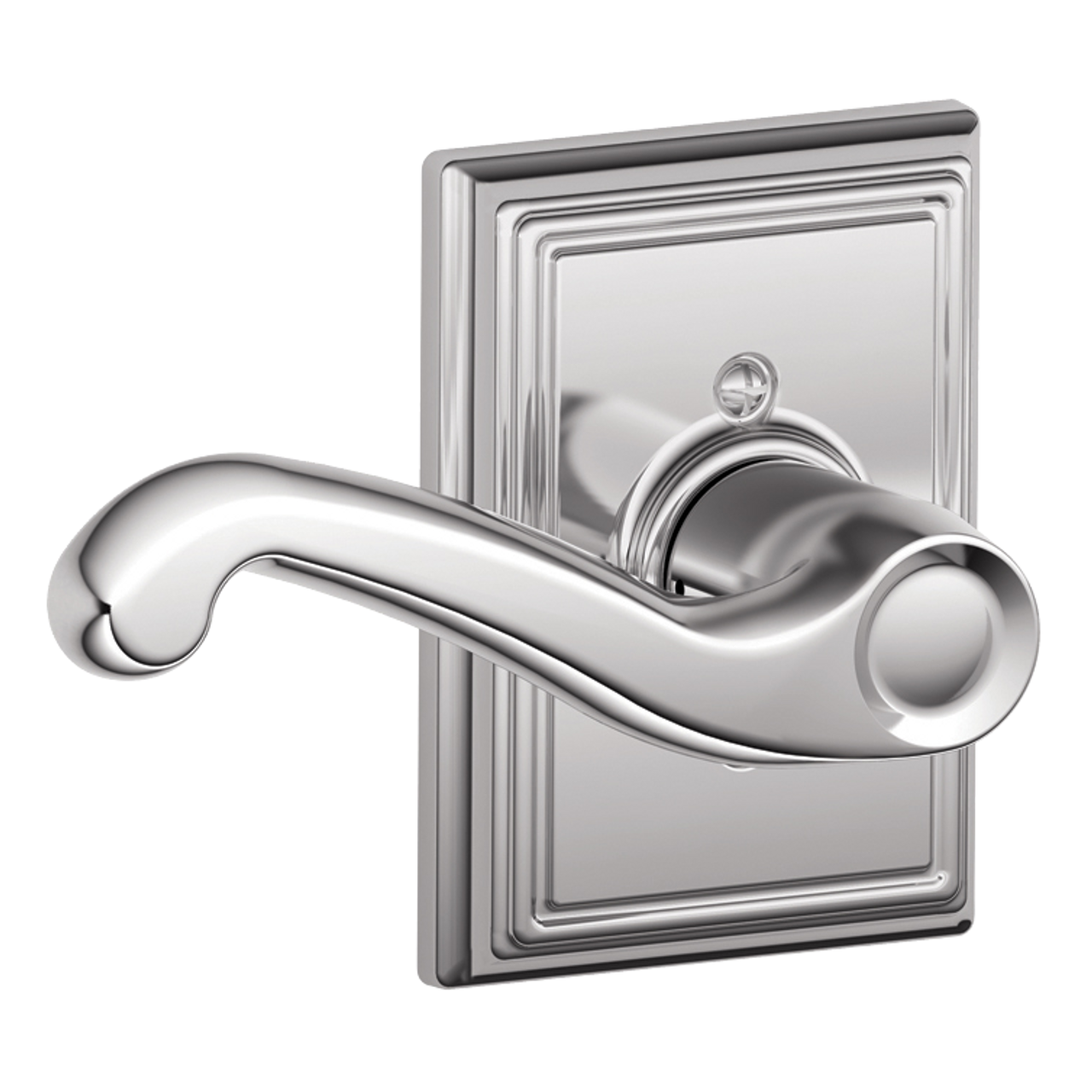 Schlage Flair Lever Non-turning Lock with Addison Trim