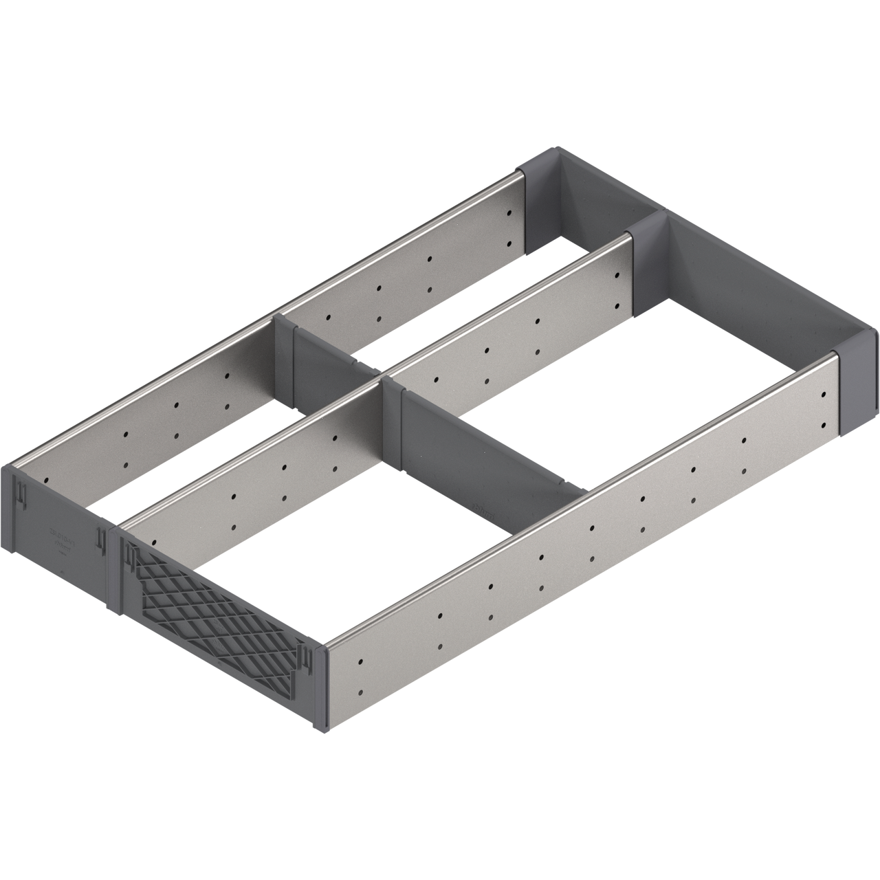 Blum ZHI.533FI3A ORGA-LINE utensil set (partially filled), for wooden drawer, NL=533 mm, width=293 mm for Tandem Slides