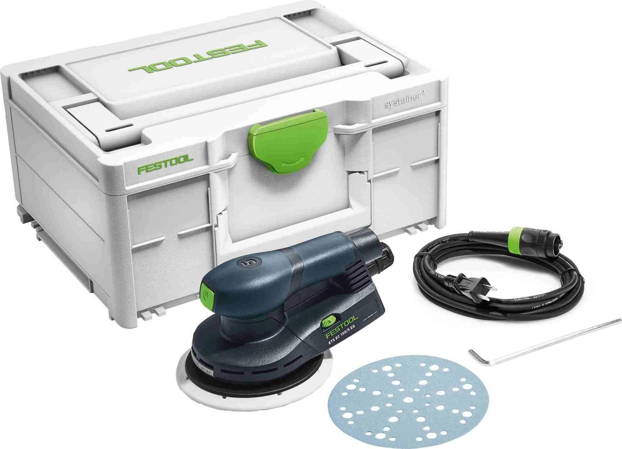 FESTOOL 576339 Random Orbital Sander ETS EC150/5 EQ-Plus FESTOOL 576339 Random Orbital Sander ETS EC150/5 EQ-Plus