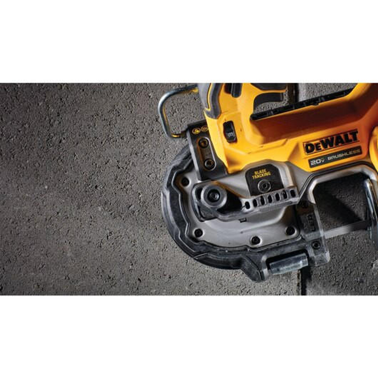 Dewalt DeWALT ATOMICâ„¢ 20V MAX* Brushless Cordless 1-3/4 in. Compact Bandsaw (Tool Only) DCS377B 