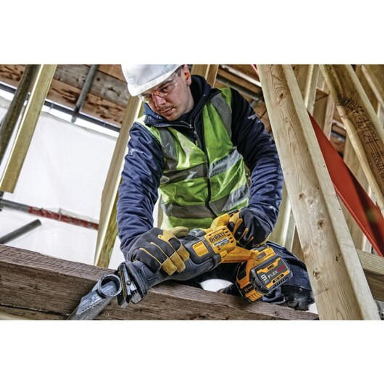 Dewalt DeWALT FLEXVOLTÂ® 60V MAX* Brushless Cordless Reciprocating Saw Kit DCS389X2 
