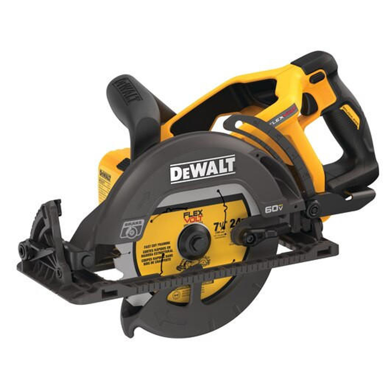 Dewalt DeWALT FLEXVOLTÂ® 60V MAX* 7-1/4 in Cordless Worm Drive Style Saw (Tool Only) DCS577B 