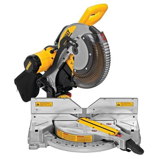 Dewalt DeWALT 15 Amp 12 in.Corded Electric Double-Bevel Compound Miter Saw DWS716 