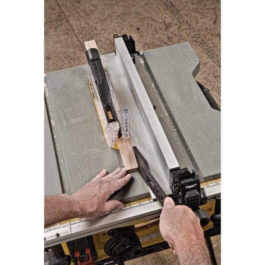 DeWALT 10 in. Table Saw with Scissor Stand DWE7491X
