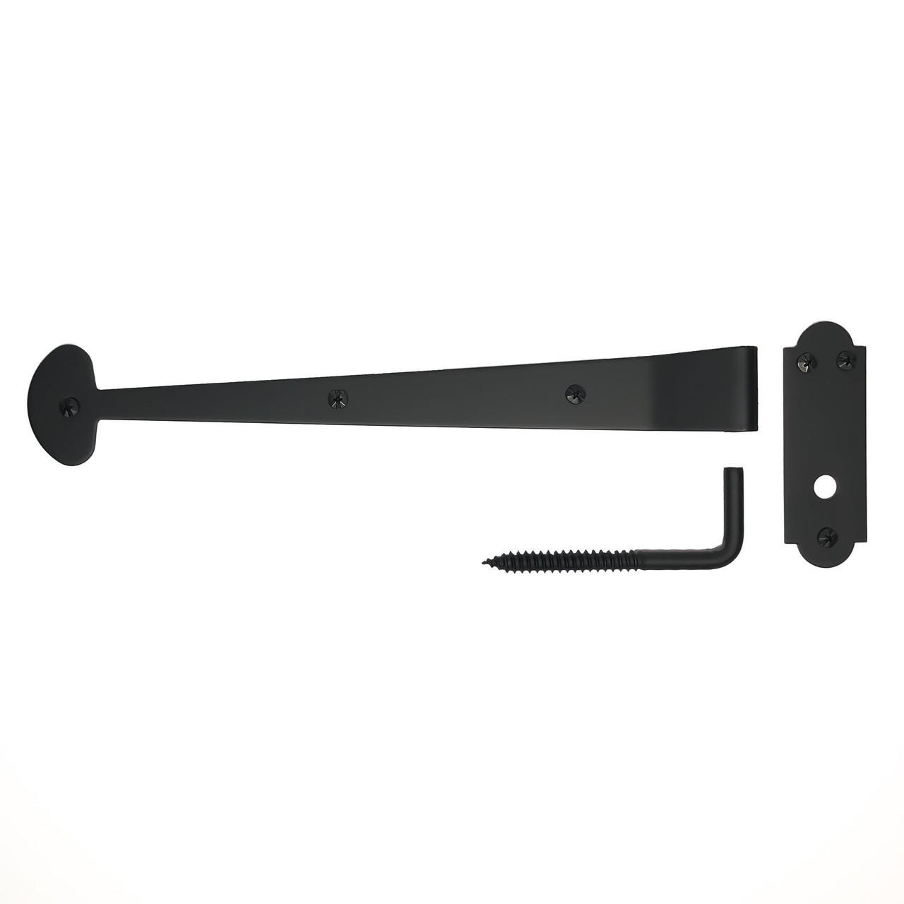  Acorn Flush Bean Shutter Strap Hinge & adjustable pintle AKFBP 