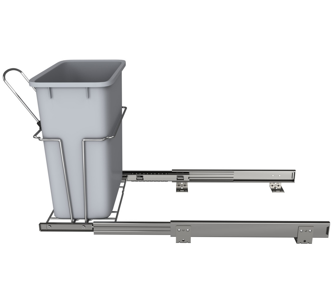 Rev-A-Shelf Vanity -Kitchen- Laundry Room Pull Out Waste Container RUKD-1420RB-1