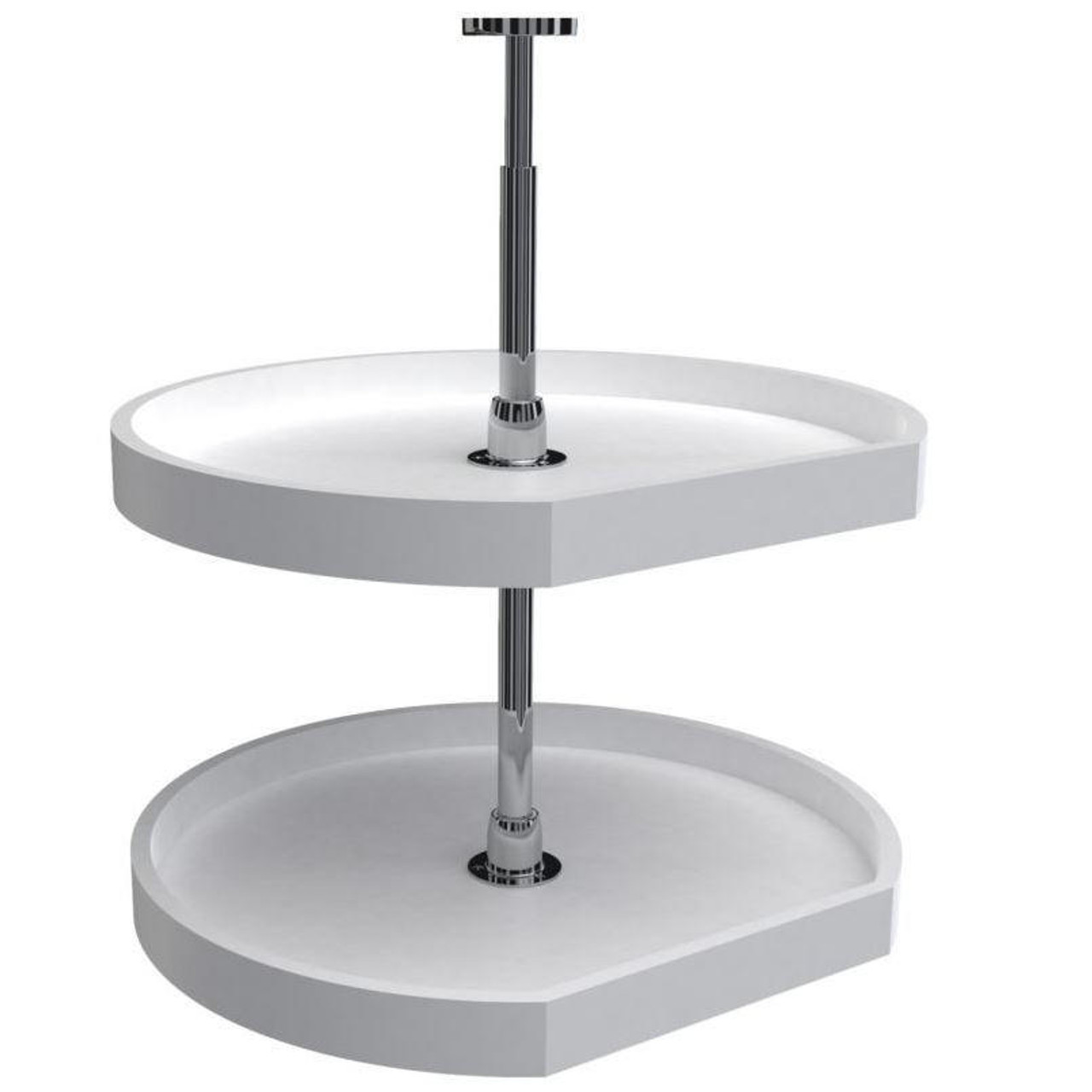  Rev-A-Shelf 20" and 22" 2 Shelf D-Shaped Lazy Susans 6272 Series 