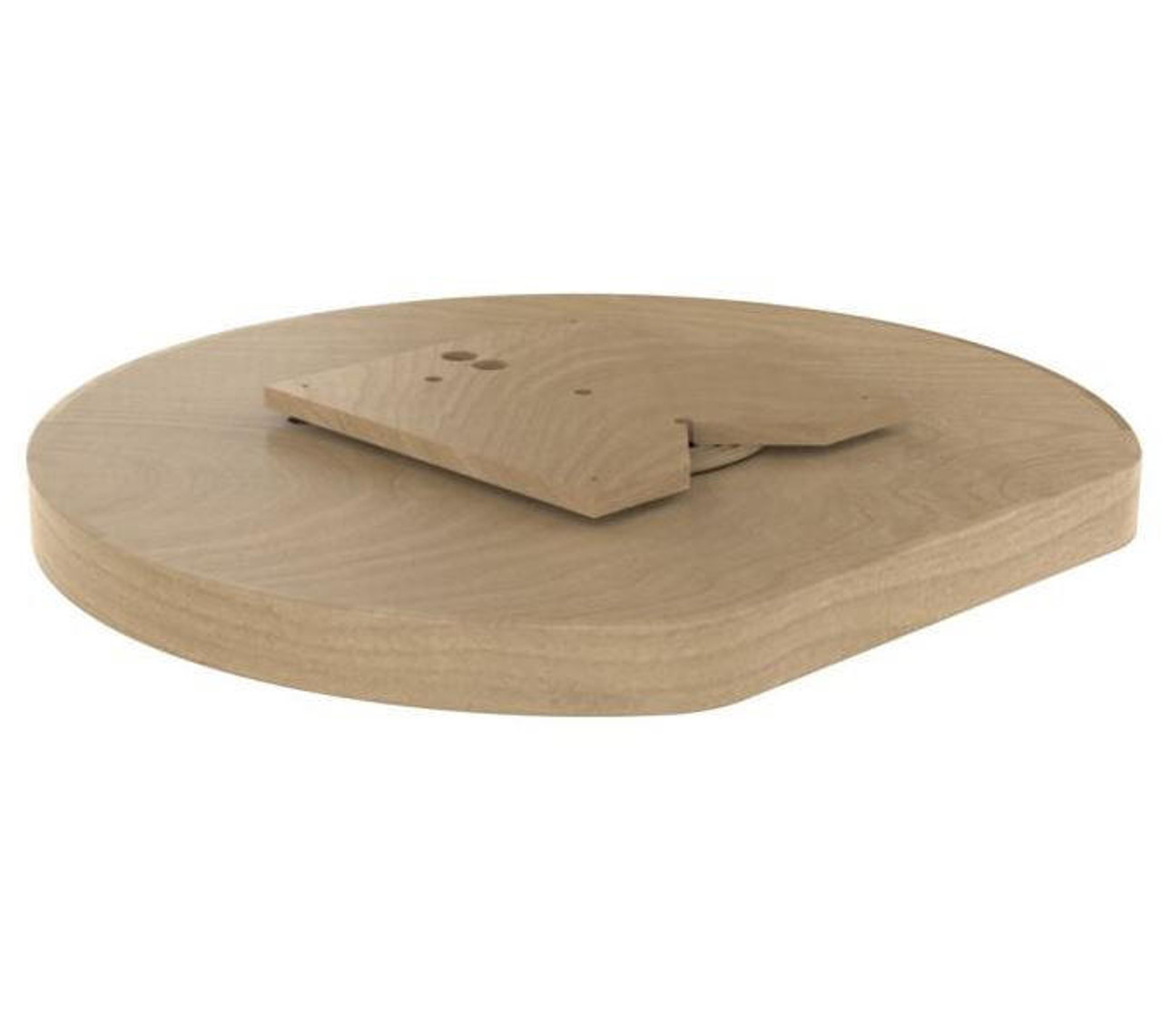  Rev-A-Shelf Single Shelf Banded Wood D-Shape Lazy Susans 28" & 32" LD-4BW-201 Series 