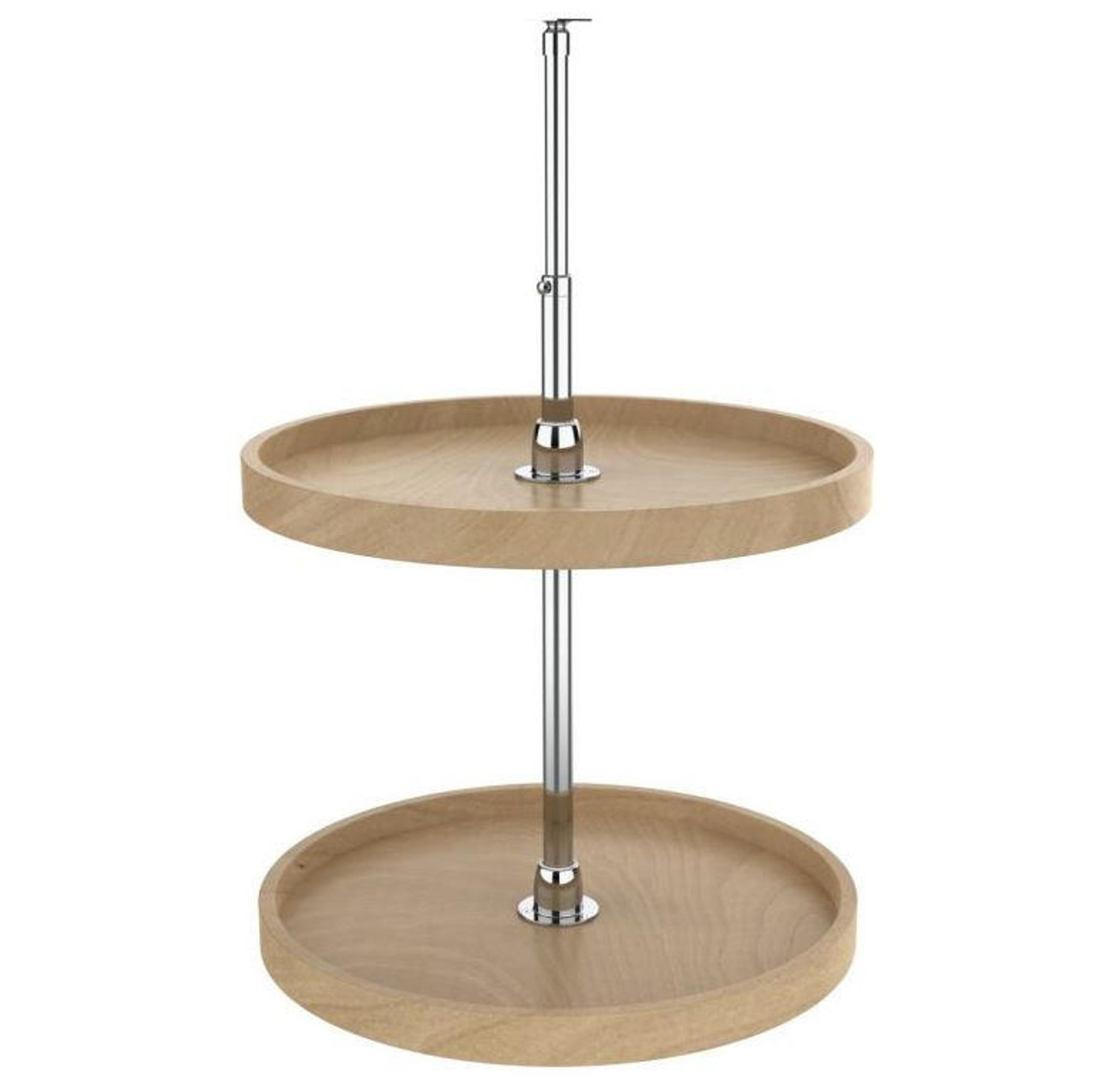  Rev-A-Shelf Wood 2-Shelf Full Circle Lazy Susan Set 18"-20"-22"-28"-32" 4WLS072-XX 