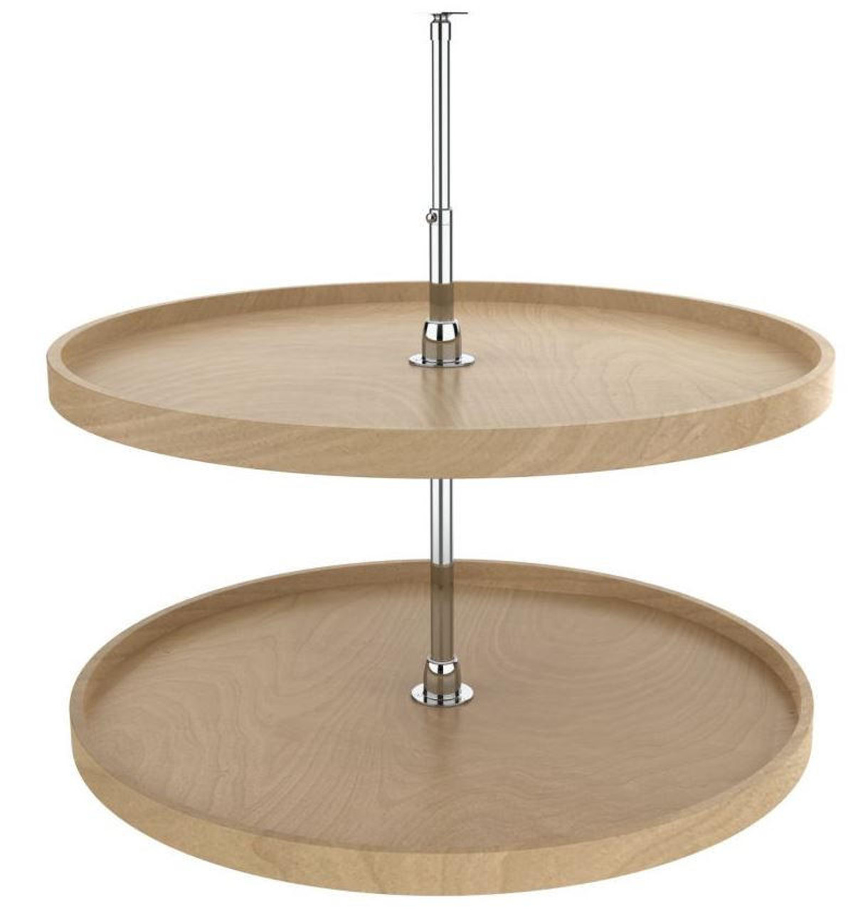  Rev-A-Shelf Wood 2-Shelf Full Circle Lazy Susan Set 18"-20"-22"-28"-32" 4WLS072-XX 