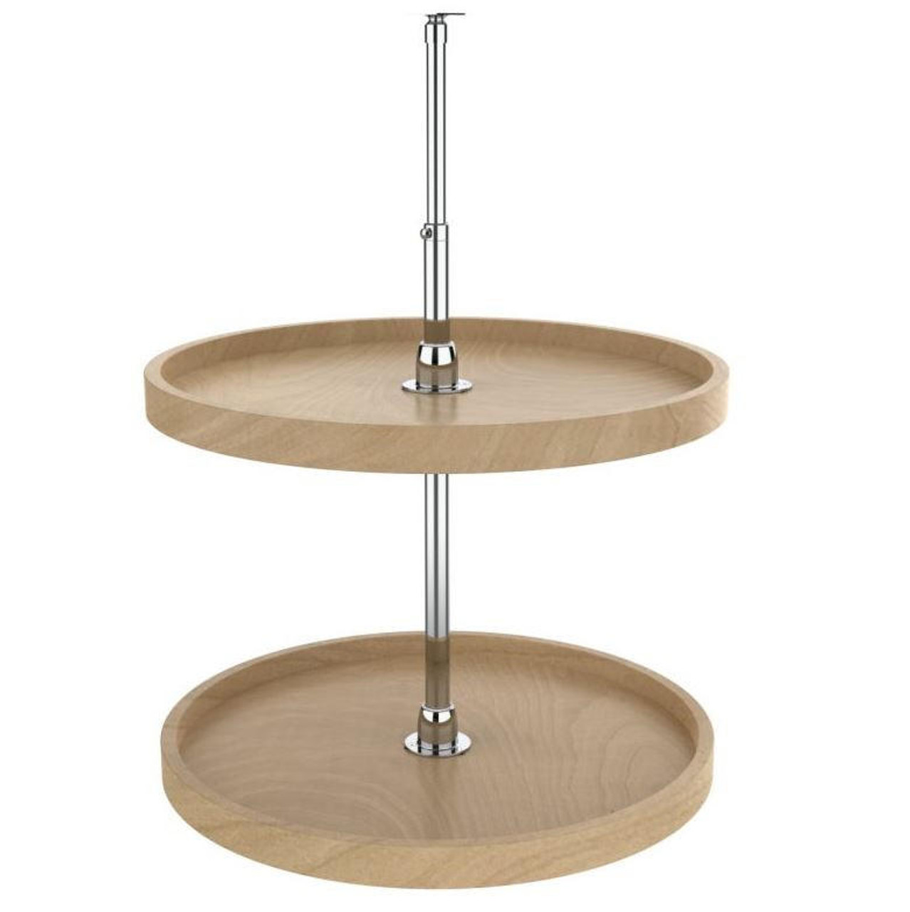  Rev-A-Shelf Wood 2-Shelf Full Circle Lazy Susan Set 18"-20"-22"-28"-32" 4WLS072-XX 