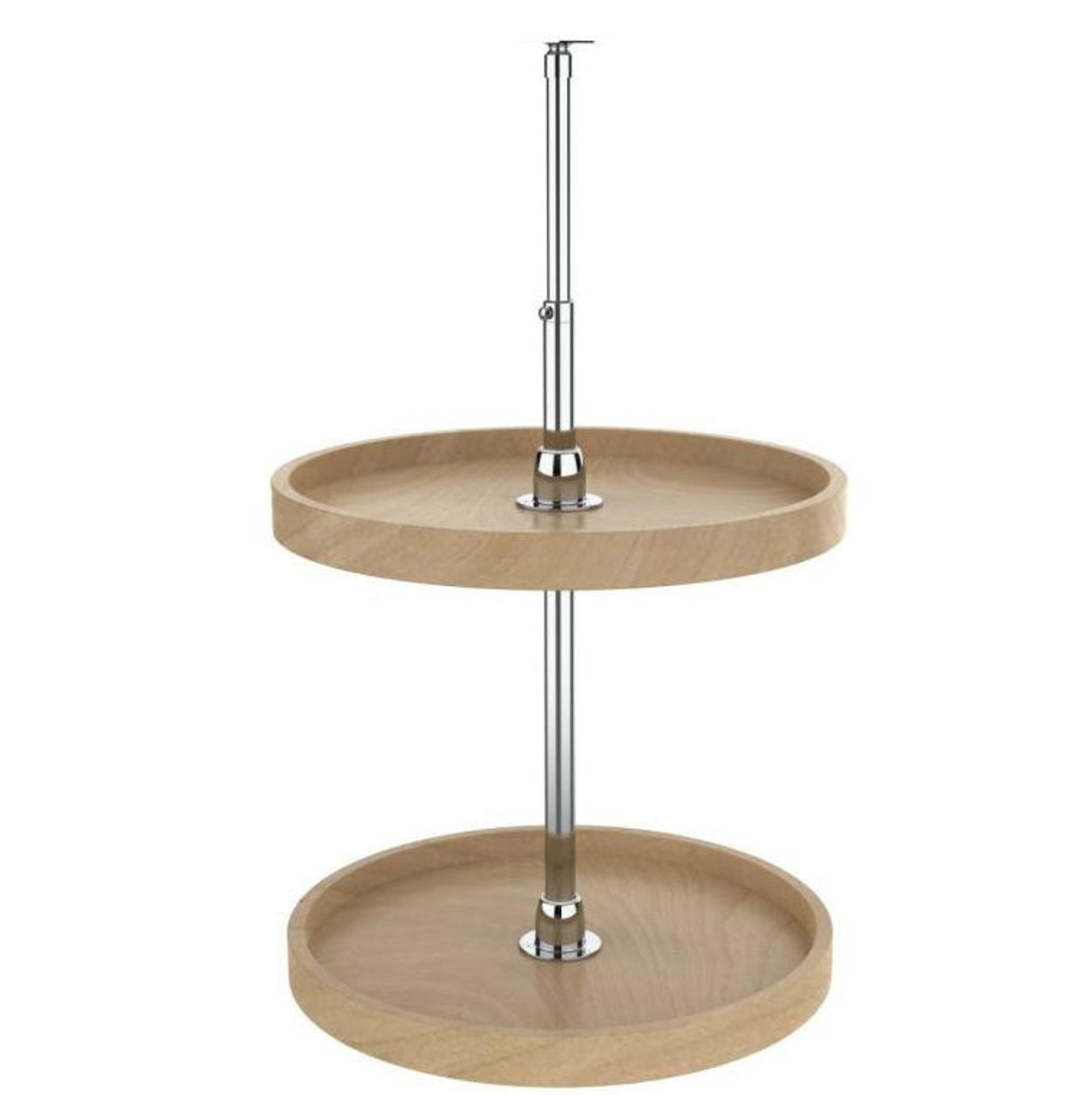  Rev-A-Shelf Wood 2-Shelf Full Circle Lazy Susan Set 18"-20"-22"-28"-32" 4WLS072-XX 