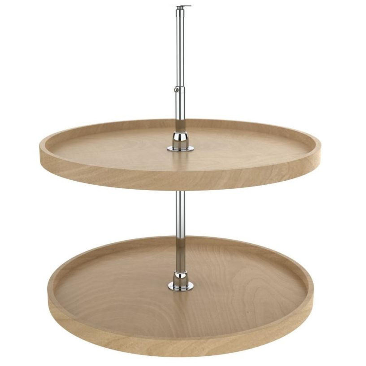  Rev-A-Shelf Wood 2-Shelf Full Circle Lazy Susan Set 18"-20"-22"-28"-32" 4WLS072-XX 