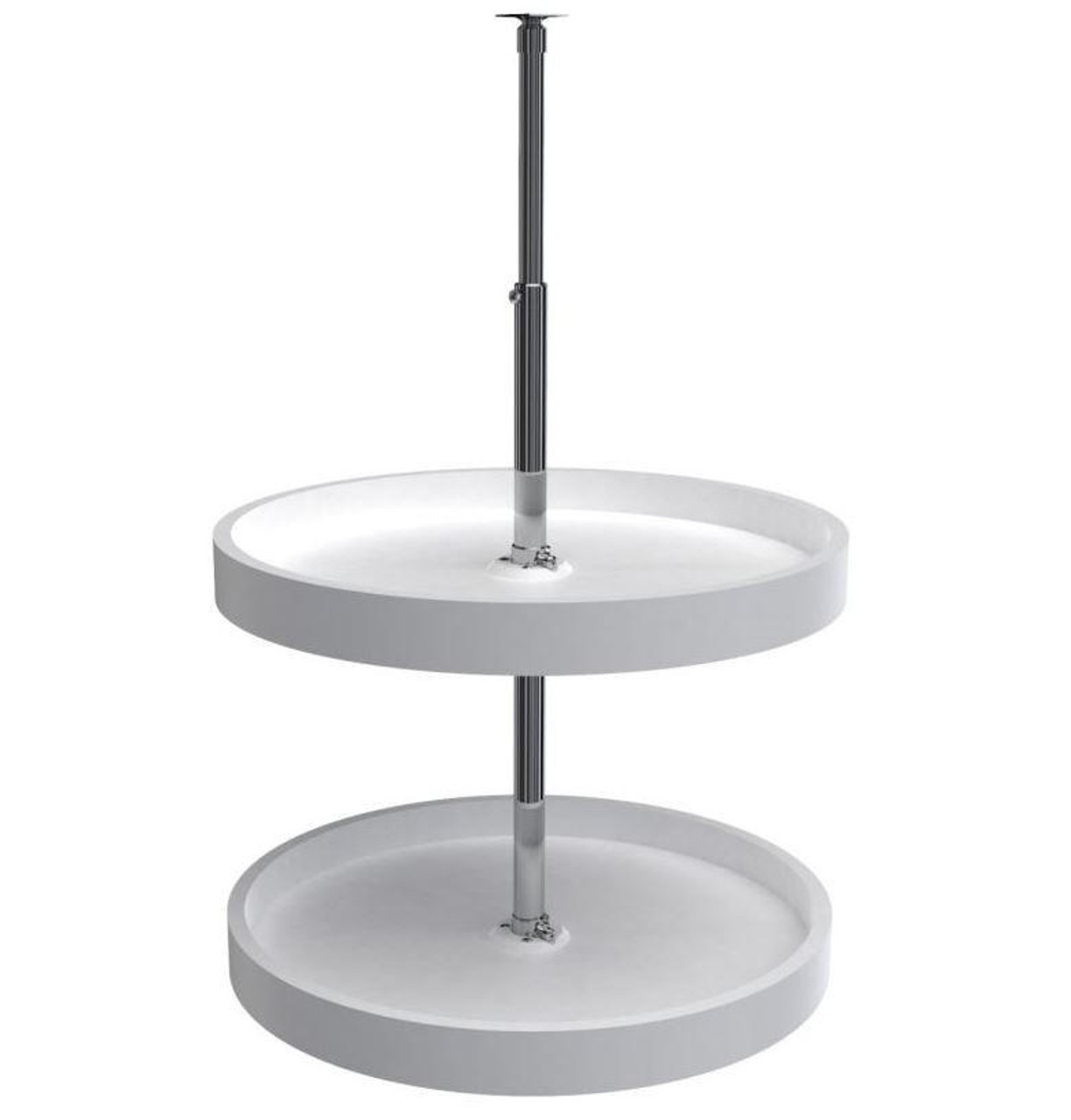  Rev-A-Shelf (2) Shelf RAS Polymer Full Circle Lazy Susans 6012 Series 