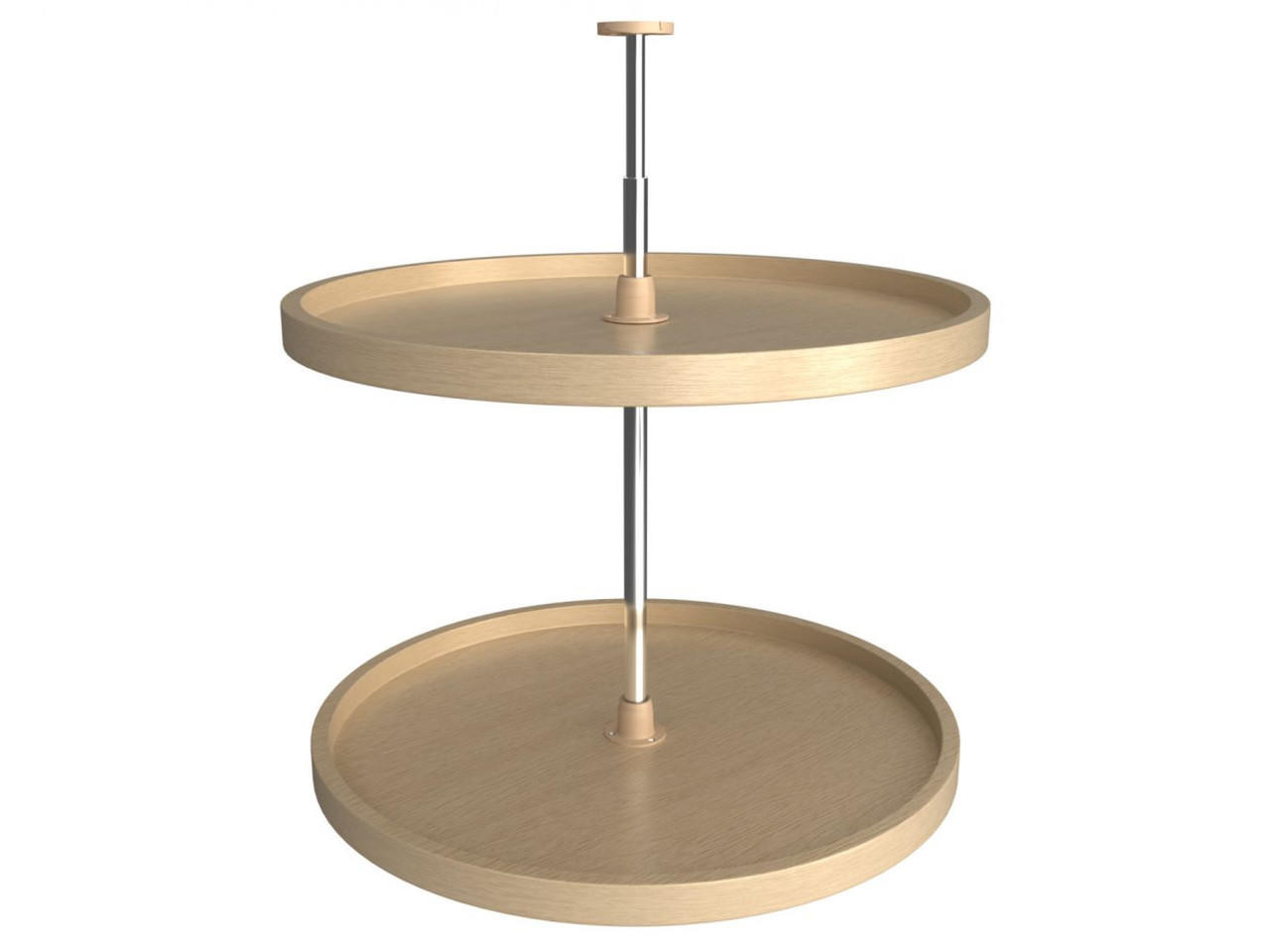  Rev-A-Shelf (2) Shelf Banded Wood Full Circle Lazy Susan LD-4BW-062 Series 