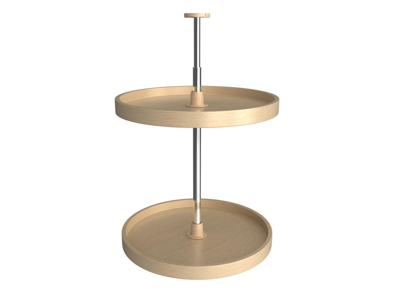  Rev-A-Shelf (2) Shelf Banded Wood Full Circle Lazy Susan LD-4BW-062 Series 