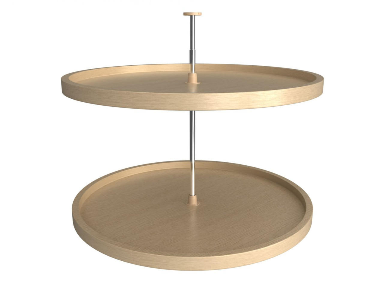  Rev-A-Shelf (2) Shelf Banded Wood Full Circle Lazy Susan LD-4BW-062 Series 
