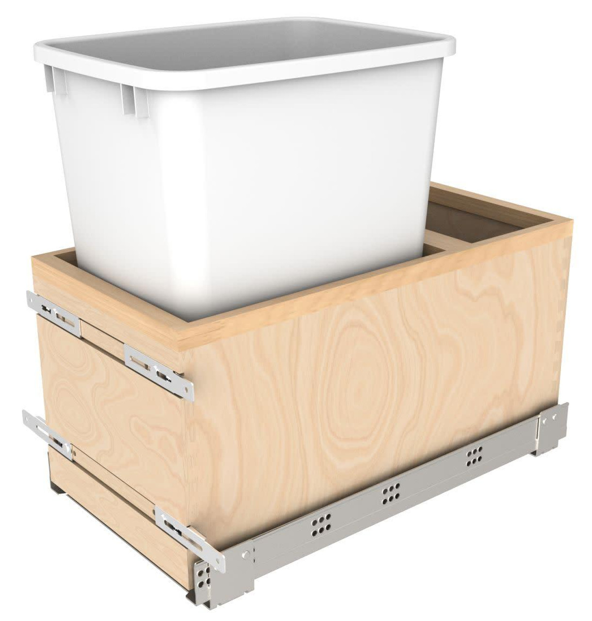  Rev-A-Shelf (1) Container 4VLWCSC Series Waste Containers 