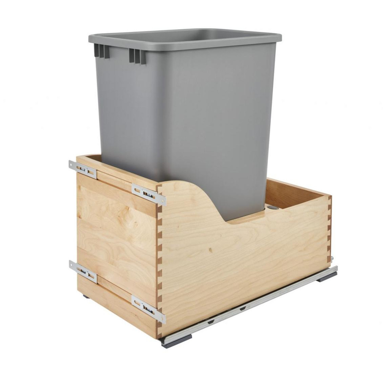 Rev-A-Shelf Maple Bottom Mount Waste Container w/SERVO-DRIVE 4WCSD Series 