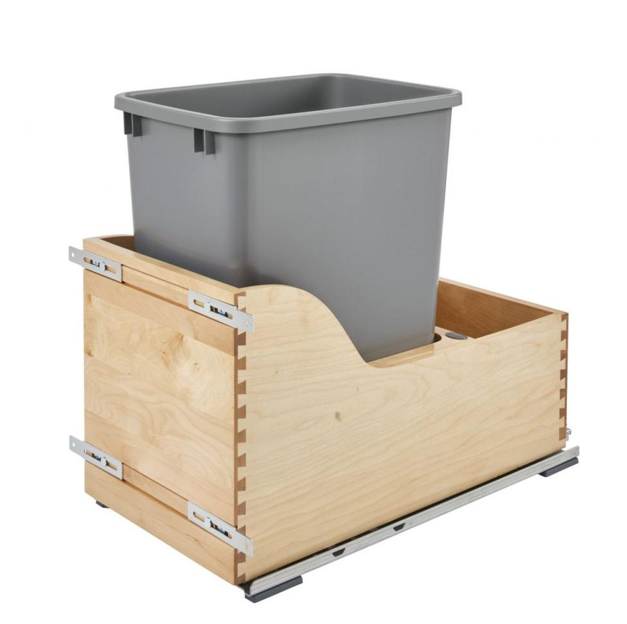  Rev-A-Shelf Maple Bottom Mount Waste Container w/SERVO-DRIVE 4WCSD Series 