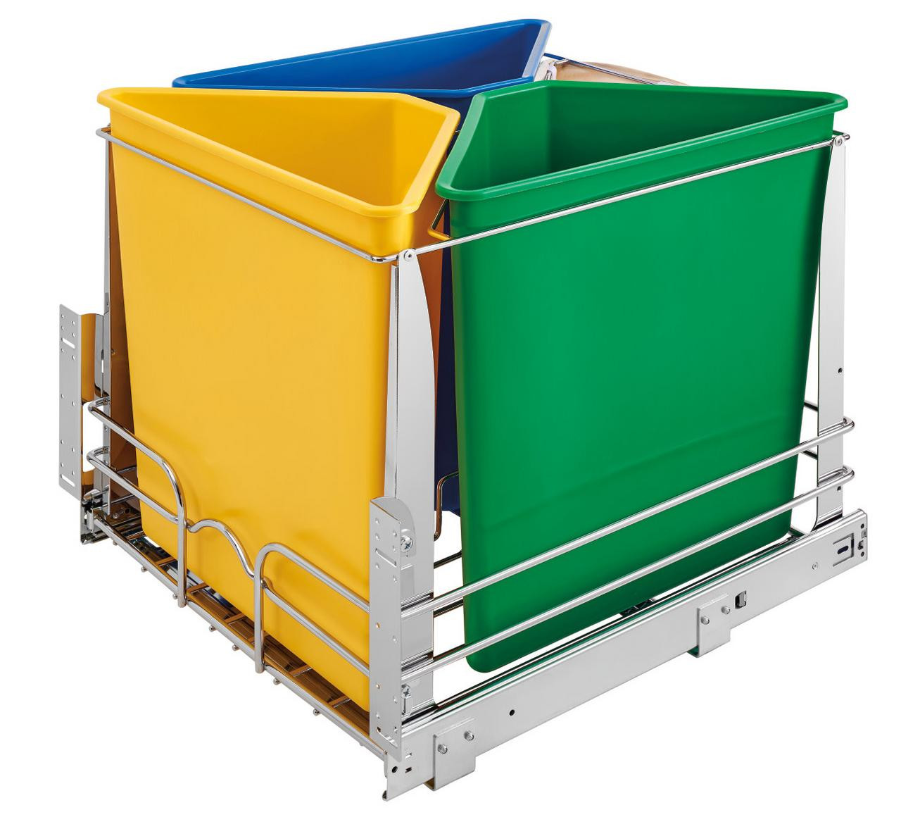 Rev-A-Shelf Rev-a-shelf Recycle Center Waste System w/Soft-Close 5BBSC-WMDM24-W-C or 5BBSC-WMDM24-W 