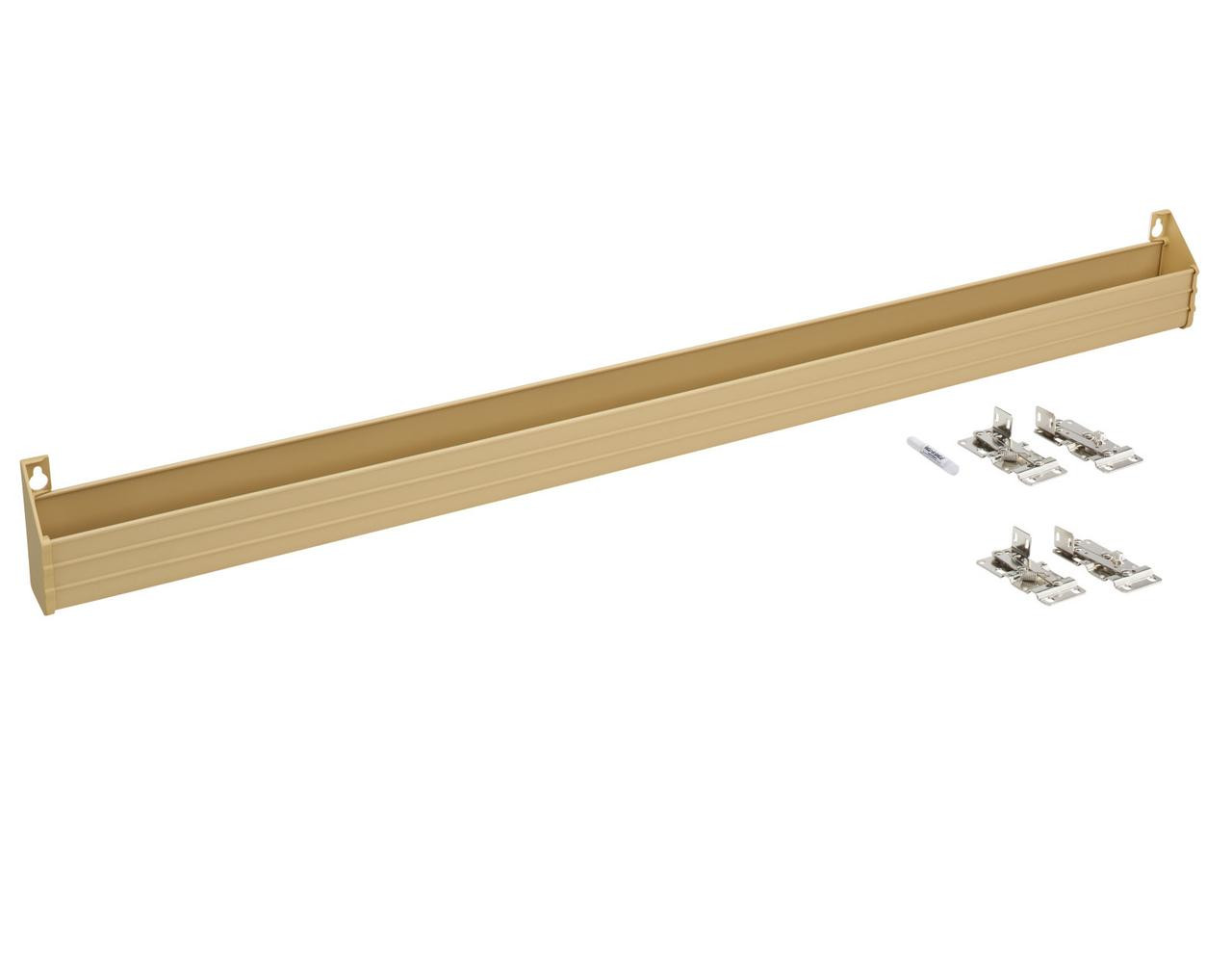 Rev-A-Shelf Rev-a-shelf 36" White or Almond Polymer Slim Series Tip-Out Sink Front Tray with 2 Pair Hinges and End Caps 6541-36-XX-52 