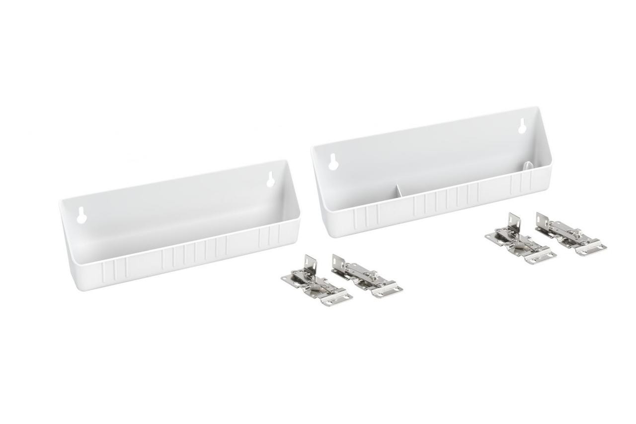 Rev-A-Shelf Rev-a-shelf 11" or 14" White or Almond Polymer White or Almond Polymer Tip Out Sink Front Trays and Hinges 6572 Series 