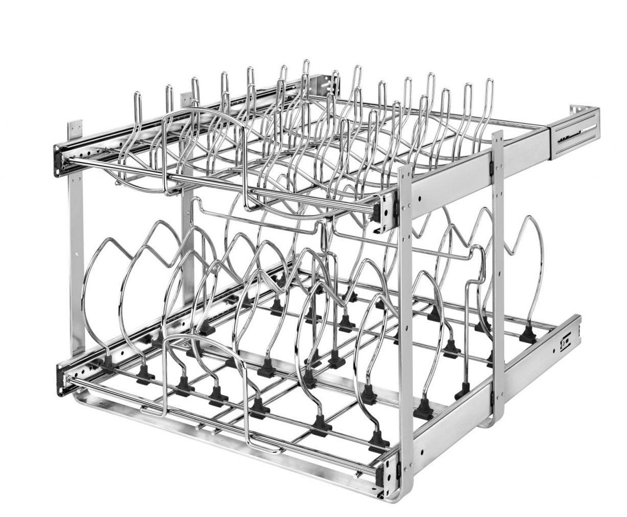 Rev-A-Shelf Rev-a-shelf Pull-Out Two-Tier Base Cabinet Cookware Organize 5CW2 Series 