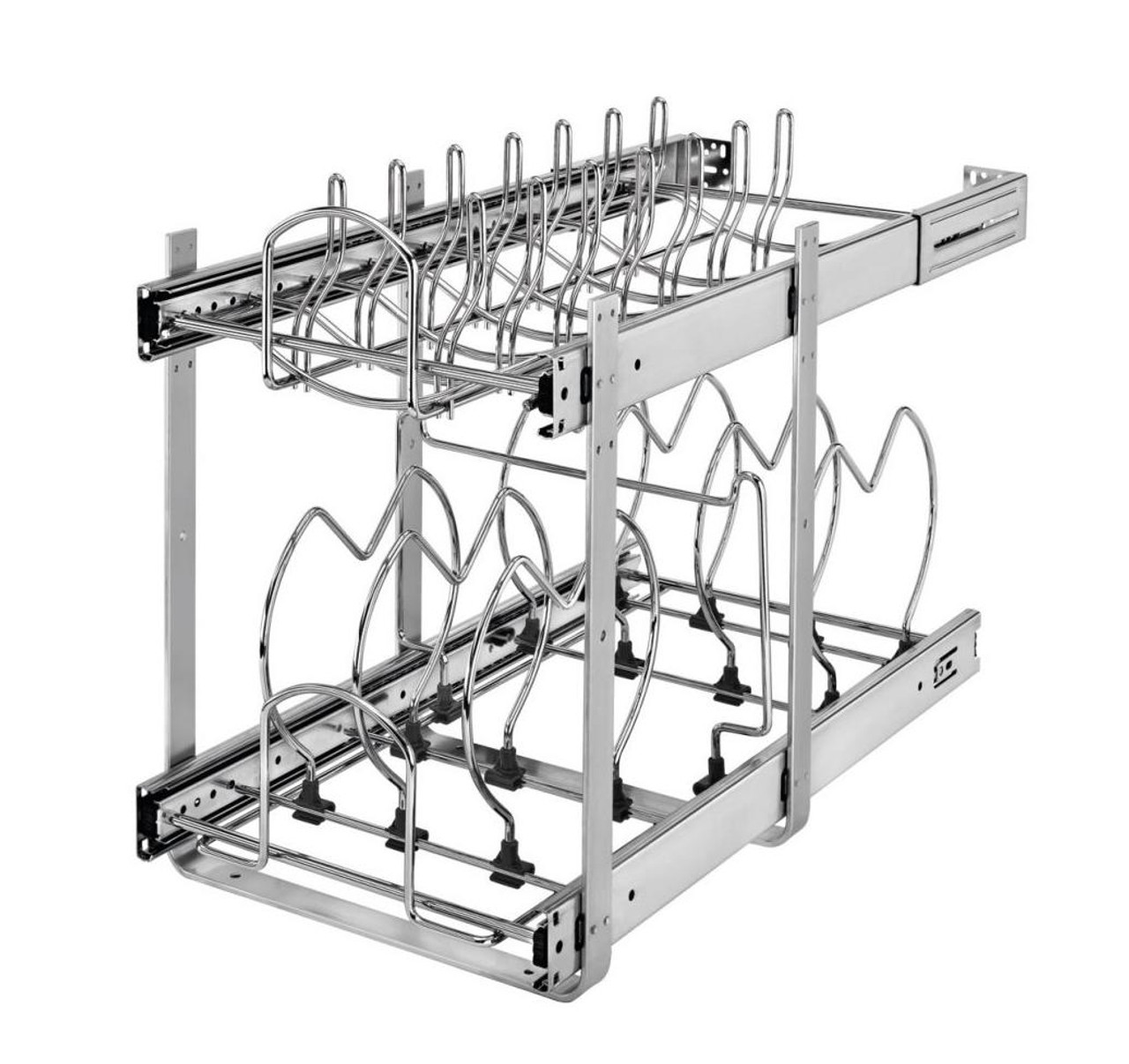 Rev-A-Shelf Rev-a-shelf Pull-Out Two-Tier Base Cabinet Cookware Organize 5CW2 Series 