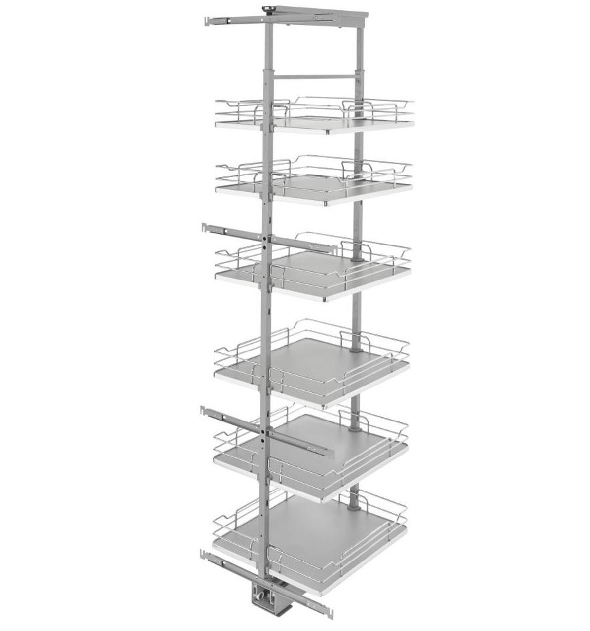 Rev-A-Shelf Rev-a-shelf Solid Bottom Pantry Pullout 73-5/8"" Minimum Cabinet Height Several Opening Options 5373 Series 