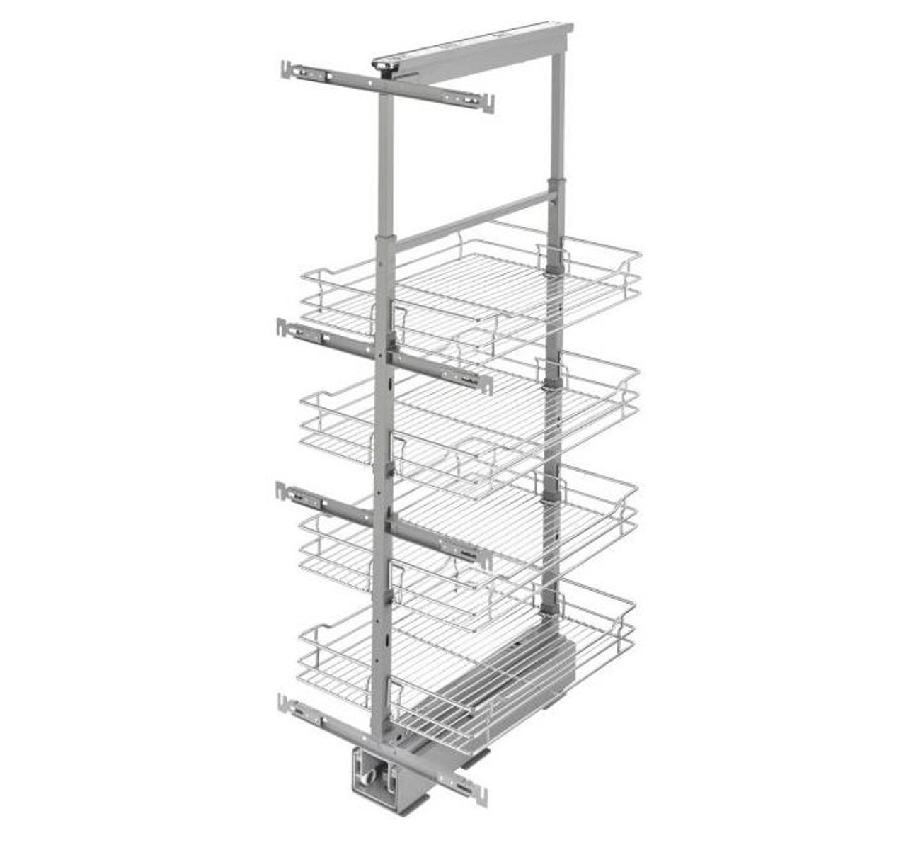 Rev-A-Shelf Rev-a-shelf Wire Pantry Pullout 45" Minimum Cabinet Height Several Opening Options 5743 Series 