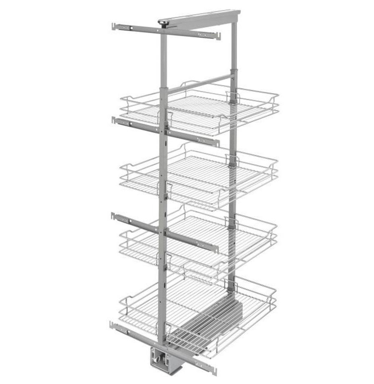 Rev-A-Shelf Rev-a-shelf Wire Pantry Pullout 50-3/4" Minimum Cabinet Height Several Opening Options 5750 Series 