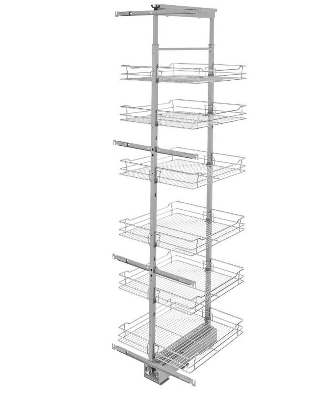 Rev-A-Shelf Rev-a-shelf Wire Pantry Pullout 75-1/8" Minimum Cabinet Height Several Opening Options 5773 Series 