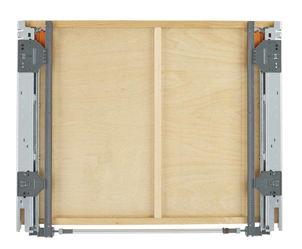 Rev-A-Shelf Rev-a-shelf Natural Maple Tiered Deep Drawer w/ BLUMOTION Soft-Close for Face Frame 30" BCD 4WTCDD-30HSC-1 