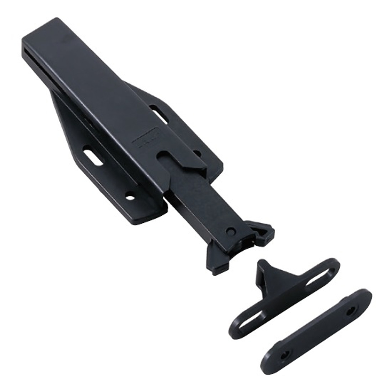 Sugatsune 130mm Long Stroke High Temperature Non-Magnetic Touch Latch Black MLC-HT130BL